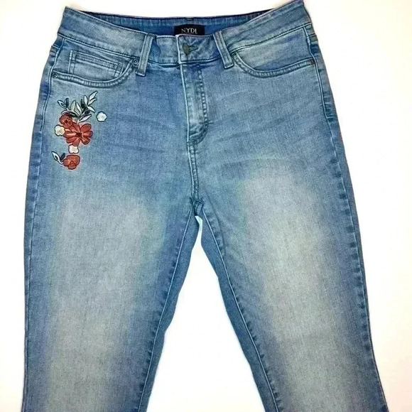 NYDJ Los Angeles Womens Alina Ankle Size 8  Lift Tuck Technology - Picture 2 of 8